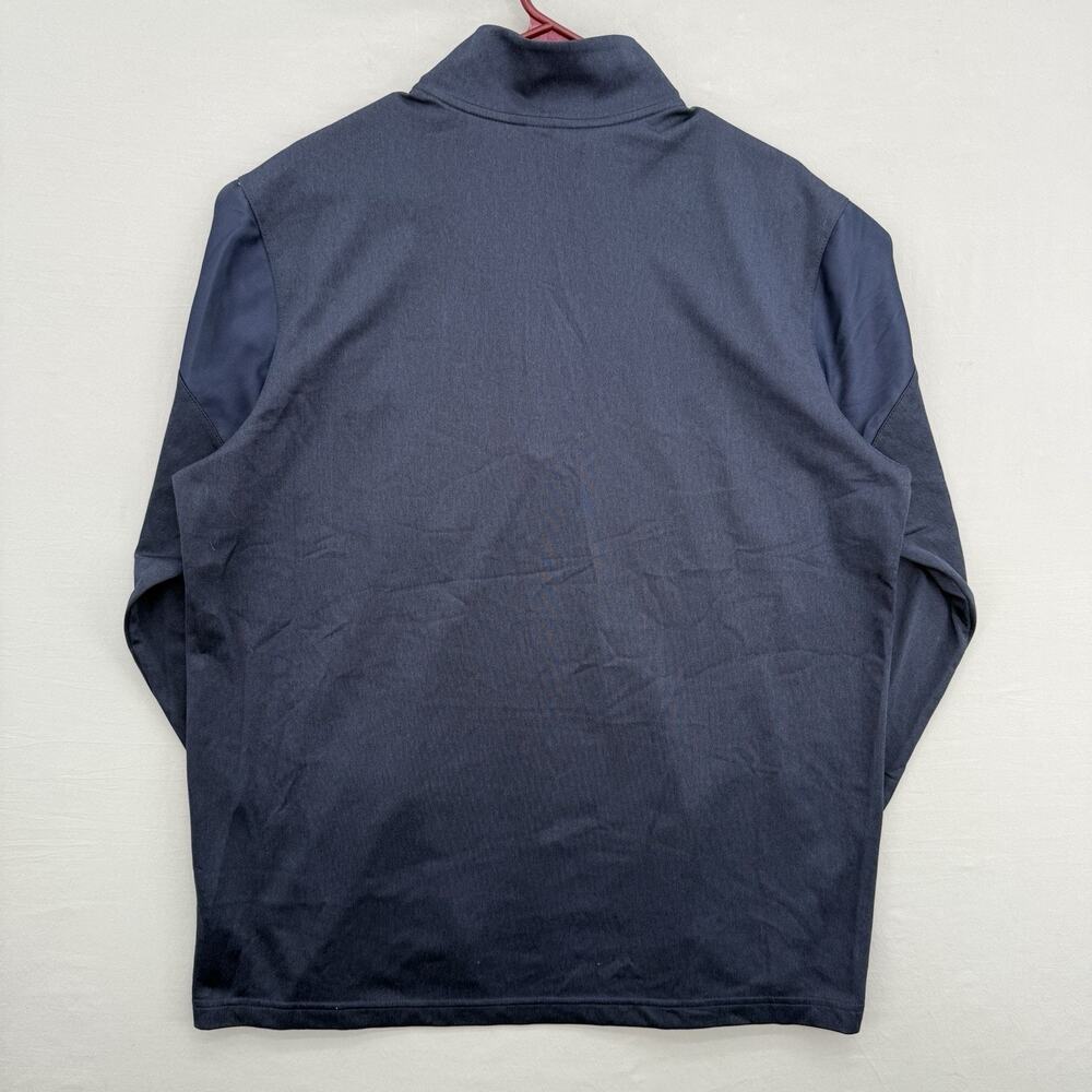 Nike Dri-FIT Pitt Panthers 1/4 Zip Pullover Jacket Men’s Large Navy Workout Gym - Picture 3 of 9